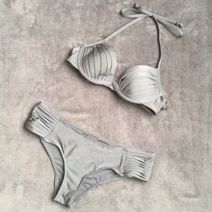 H&M gray bikini